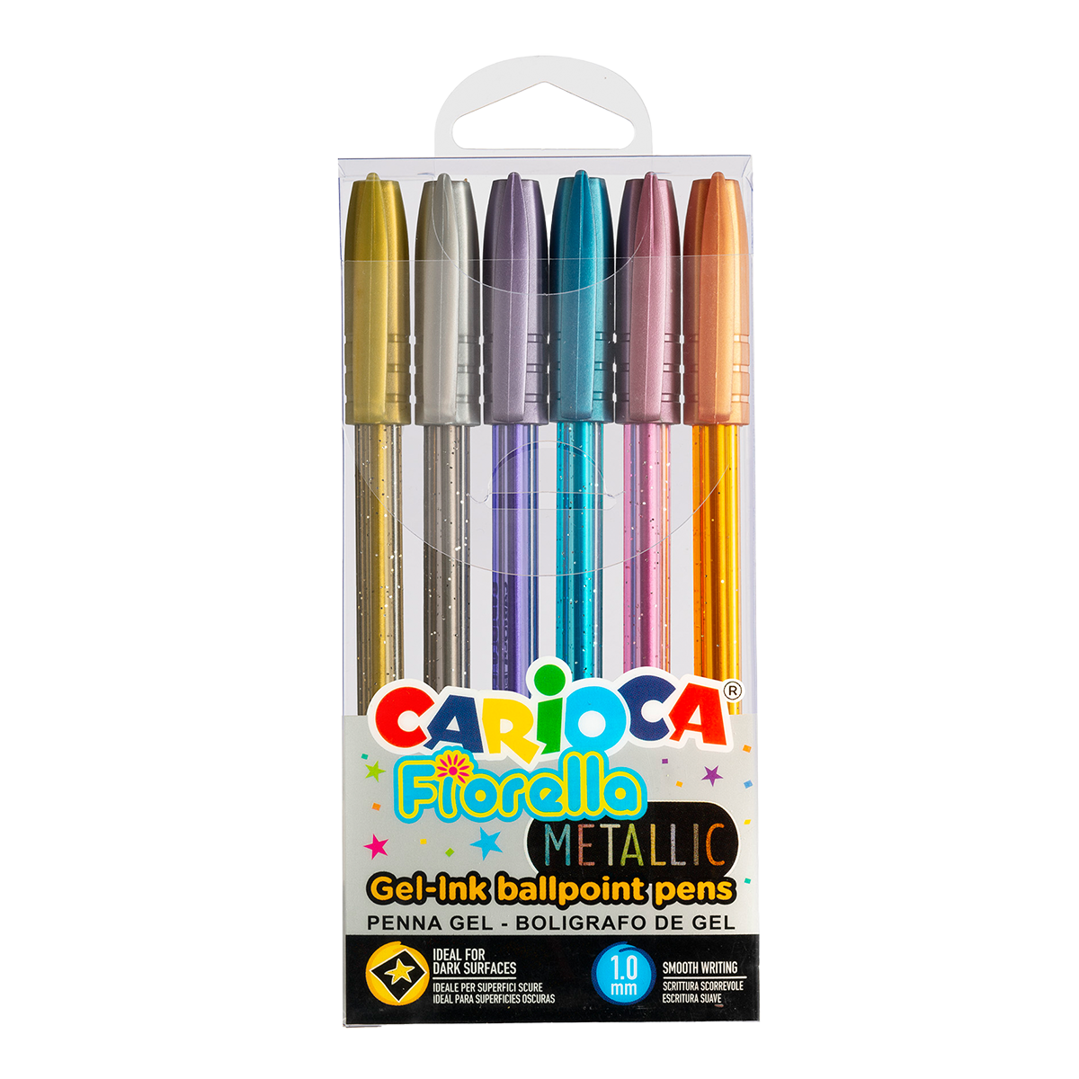 Carioca Fiorella Gel Pens Assorted Colors