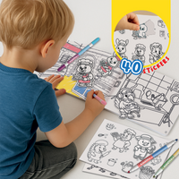 Carioca Marker and Sticker Set ARTivity - Puppies at Work, 3+