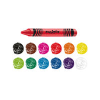Carioca Maxi Wax Crayons, Set of 24
