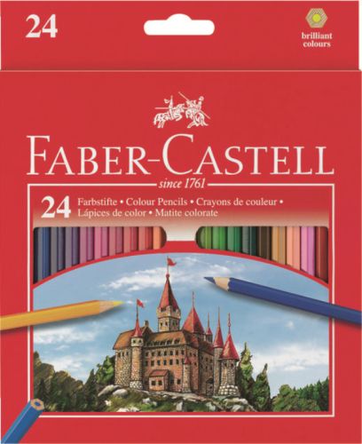 Castell Colored Pencils Set of 24 Colors