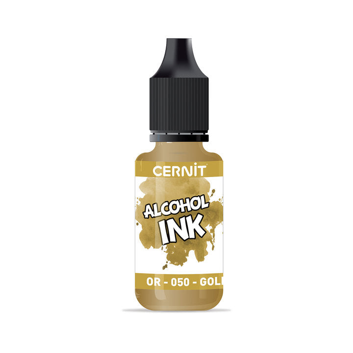 CERNIT Alcohol-Based Color Ink 20 ml – 050 gold