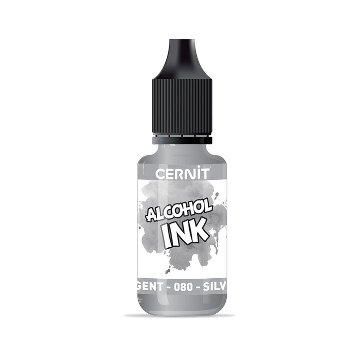 CERNIT Alcohol-Based Color Ink 20 ml – 080 silver