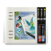 Chameleon Pens with Filofax Notebook, Set of 6