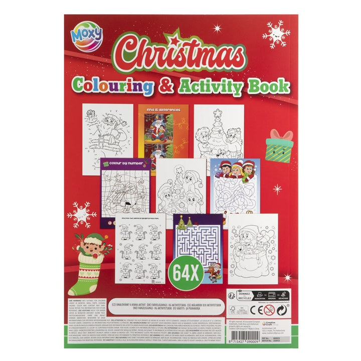 Christmas Coloring and Activity Book A4 — image 1