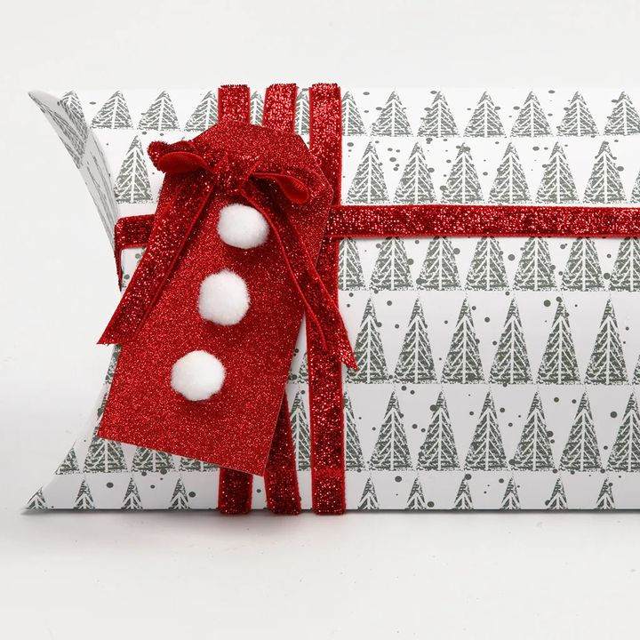 Large Christmas Paper Box, Set of 3 — image 3