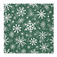 Christmas Snowflakes Decoupage Napkins - 1 pc