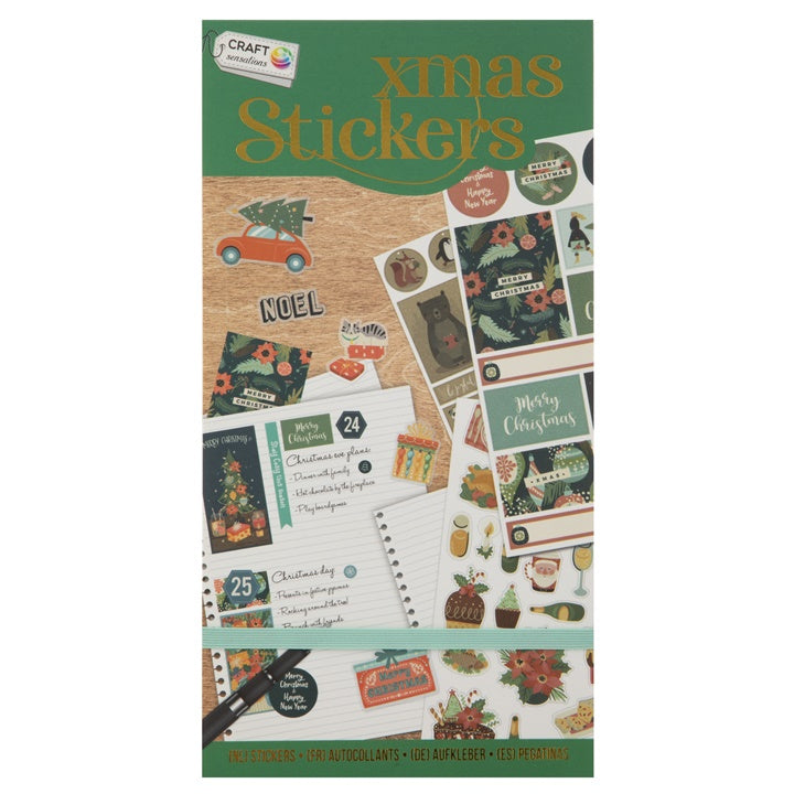 Christmas Sticker Book