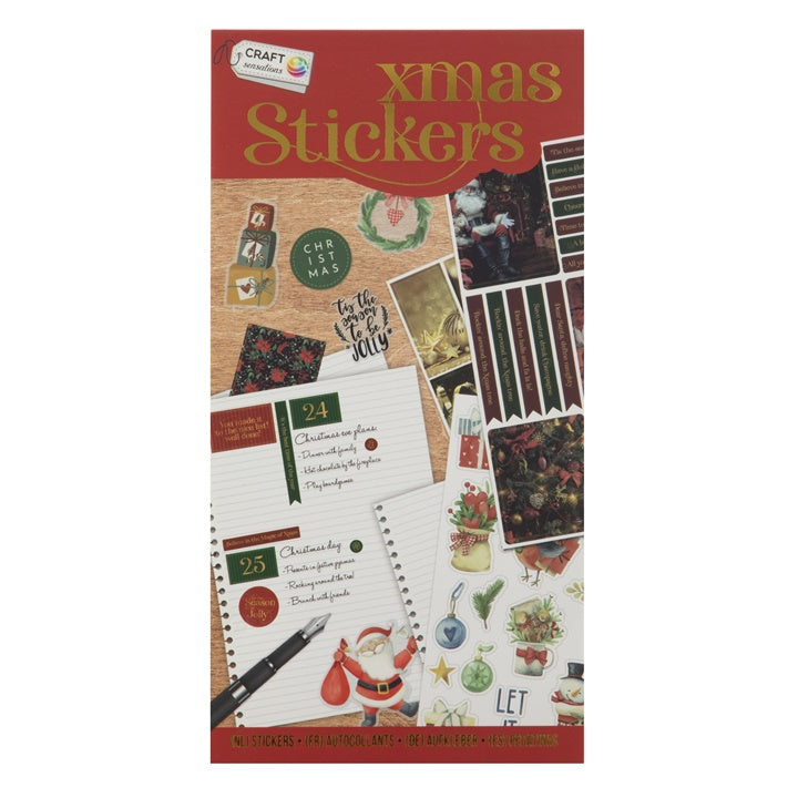 Christmas Sticker Book