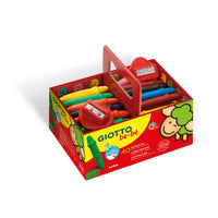 Chunky Wax Crayons GIOTTO be-bè – School Pack of 40 (10 Colors)