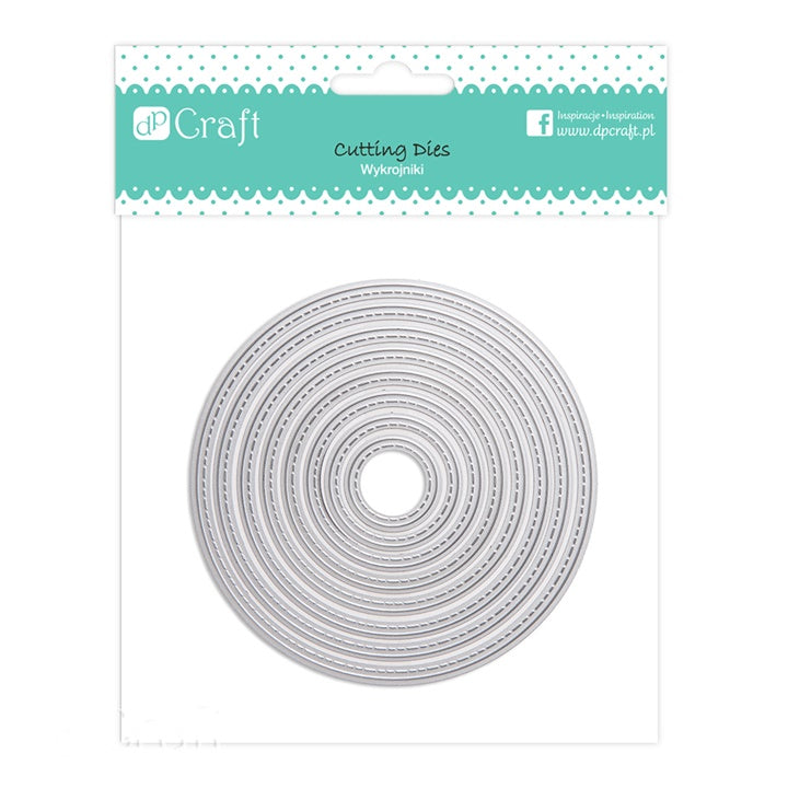 Circles Cutting Templates, Set of 8