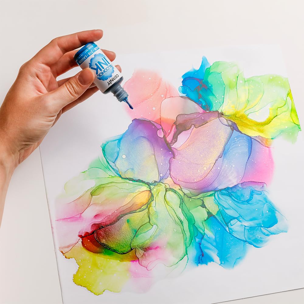 Clairefontaine Alcohol Ink Pad, 90 g/m², A5–A3, 25 Sheets