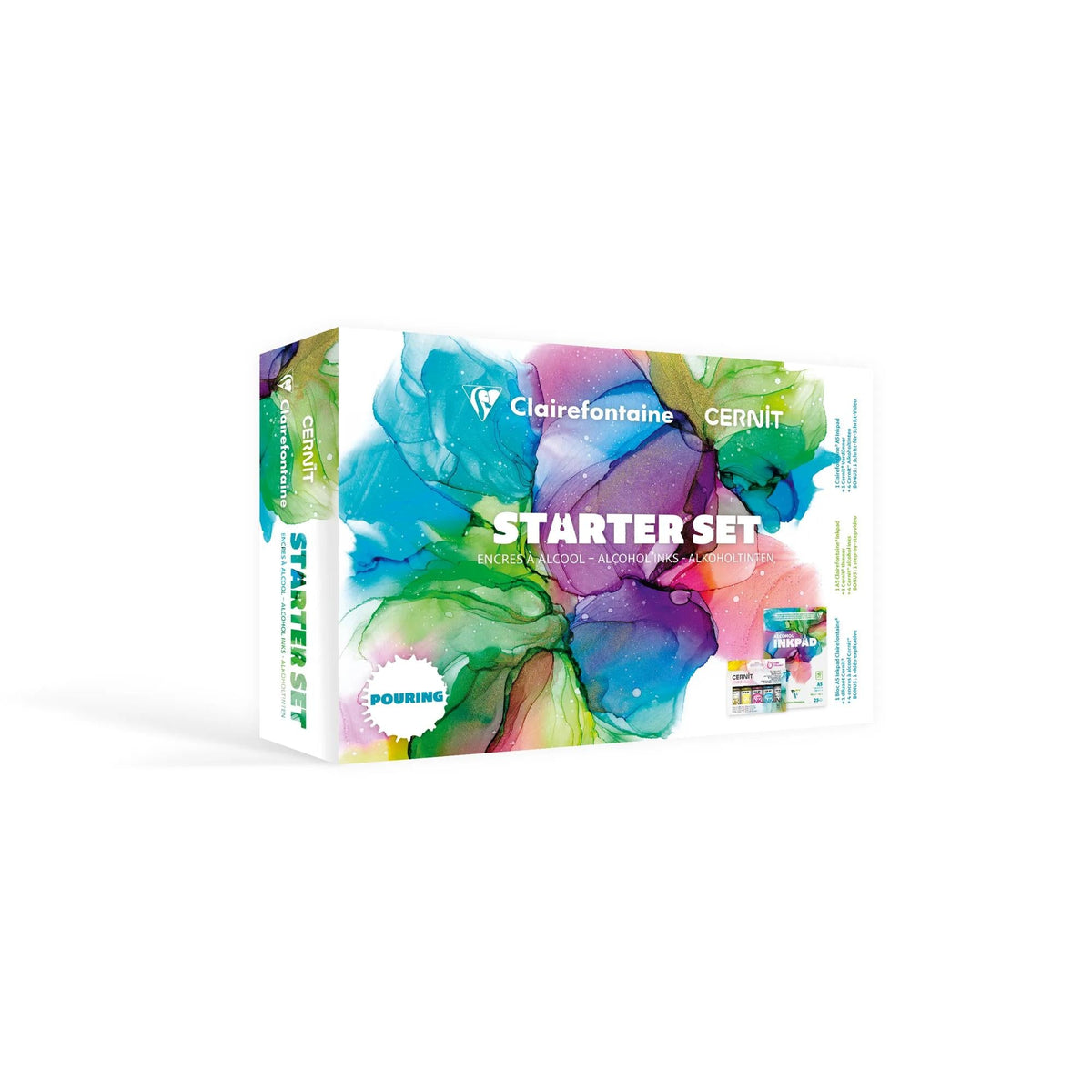 CLAIREFONTAINE Alcohol Ink Starter Set A5 - 1 set