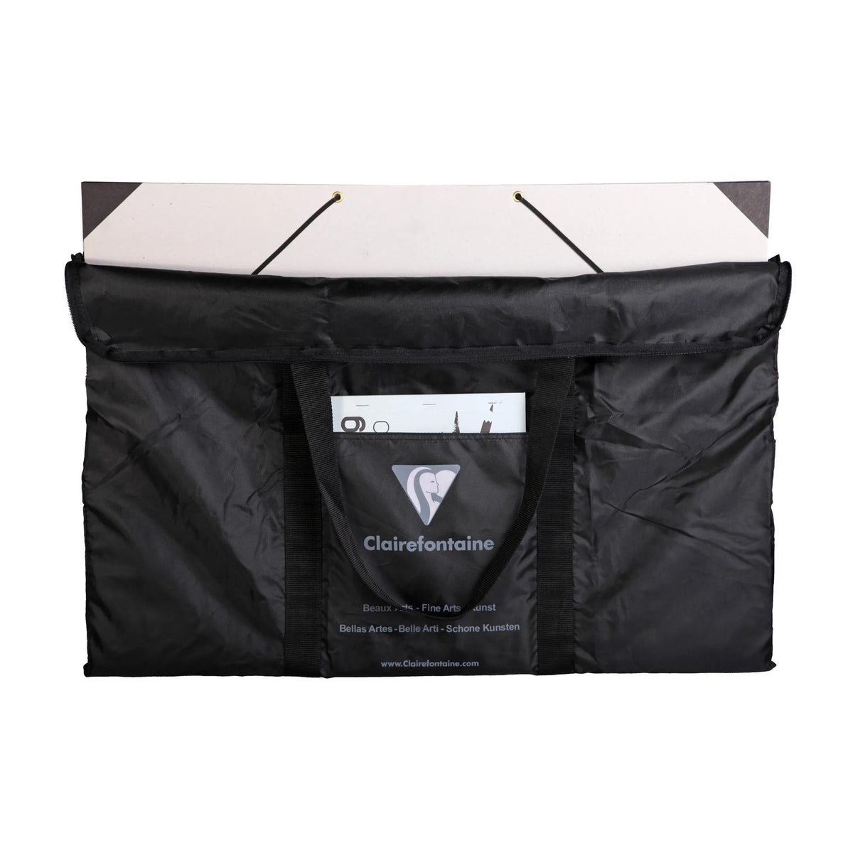 CLAIREFONTAINE Black Nylon Drawing Paper Bag, 40–59 cm