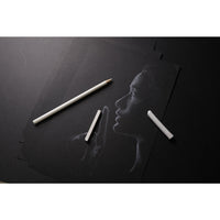 CLAIREFONTAINE Carb'On Black Paper Drawing Pad, 120 g/m², 20 Sheets