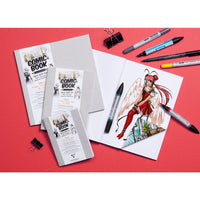 CLAIREFONTAINE Comic Pad 220 g 32 sheets glued