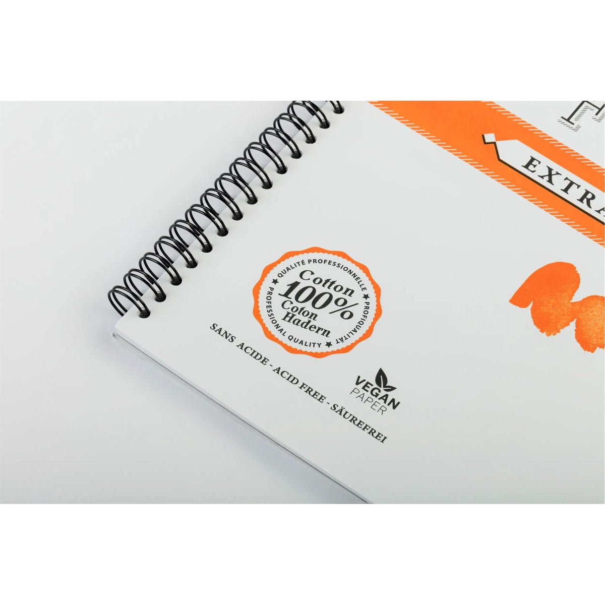 Clairefontaine Fontaine HP Extra White Watercolor Pad 300 g/m² 12 x 18 cm - 12 Sheets
