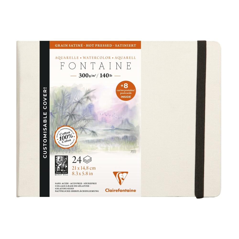 CLAIREFONTAINE Fontaine Watercolor Book HP 300 g/m² – Hardcover