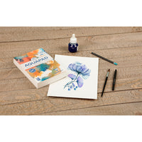 CLAIREFONTAINE Goldline Aquapad Glued Watercolor Pad 300 gsm
