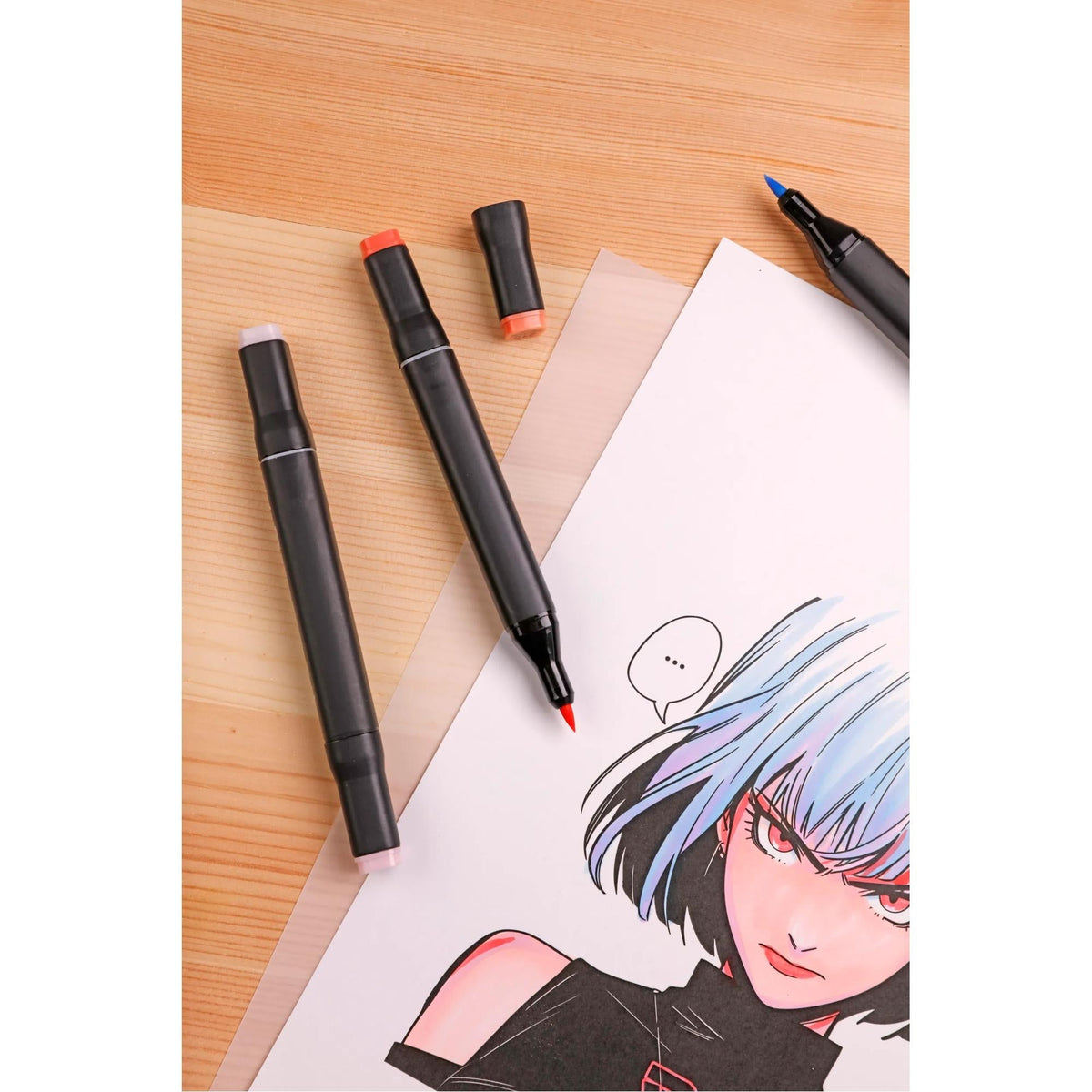 Clairefontaine Manga Illustration Paper Pad, 250 g/m², A5–A3, 20 Sheets