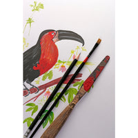 Clairefontaine Paint'On Mixed Media Pad, 250 g, 40 Sheets, Glued, Extra White