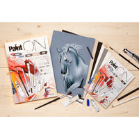 CLAIREFONTAINE Paint'On Mix Media Pad No. 6 250 g/m2 - 24 Sheets