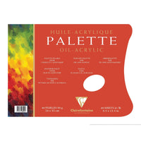 Clairefontaine Paper Painting Palette, 90 g/m², 24 x 32 cm, 40 Sheets