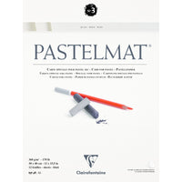 Clairefontaine Pastelmat Pad No. 3, 360 g, 12L x 30 cm, Glued – 40