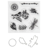 Clear Stamps and Cutting Dies - Fauna and Flora