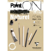 Clairefontaine Paint'On Natural Mixed Media Pad, 250 g/m², 30 Sheets — image 7