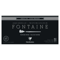 Clairefontaine Fontaine Black Watercolor Pad, 300 g/m² — image 3