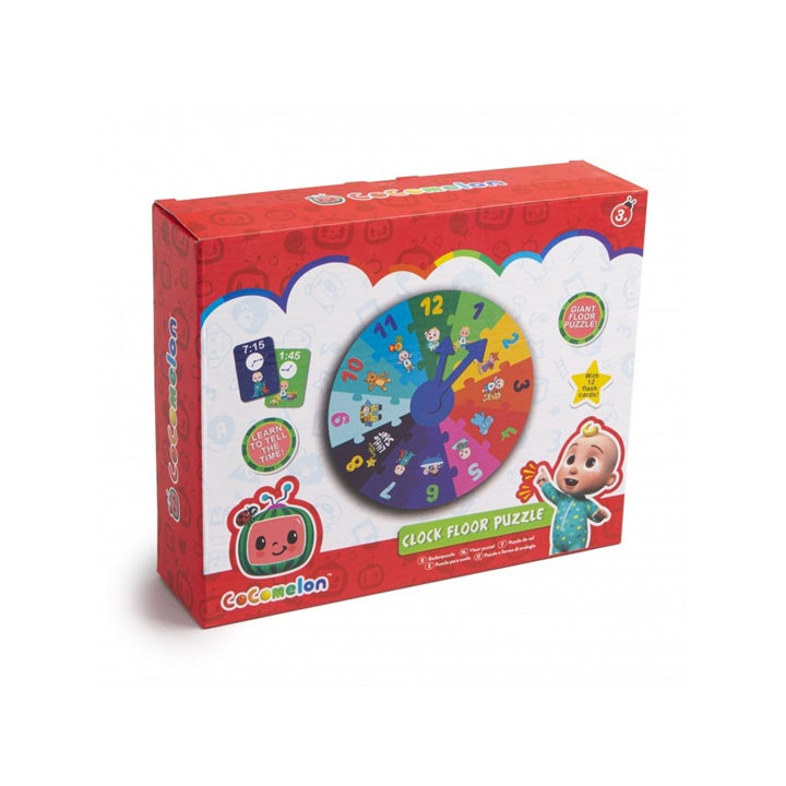 Cocomelon Floor Clock Puzzle Set