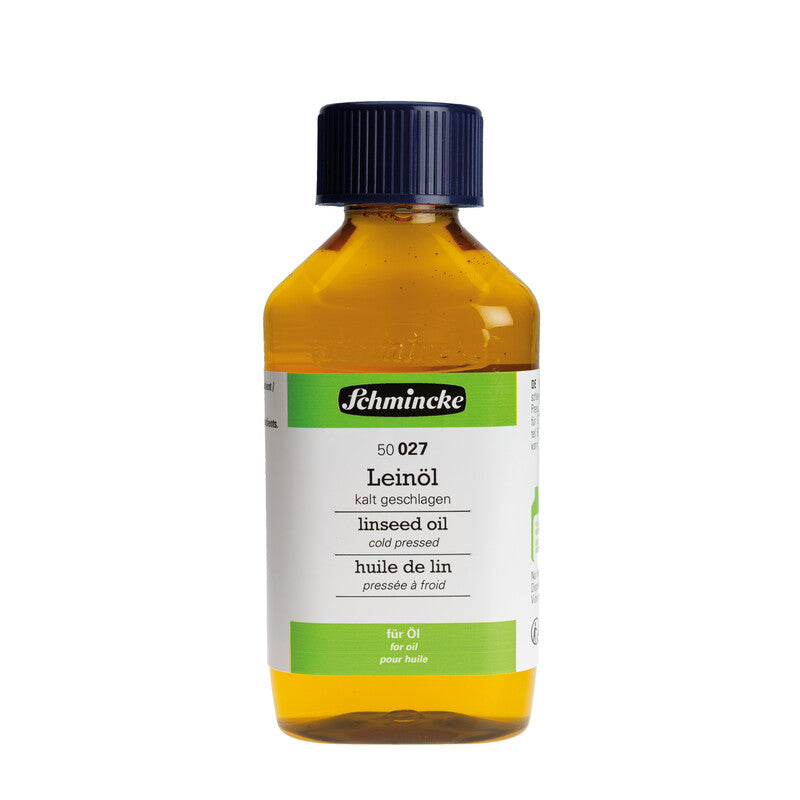 Cold-pressed linseed oil Schmincke for oil colors 1 l