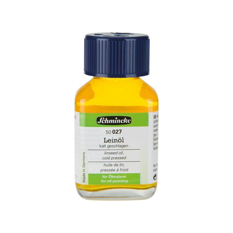 Cold-pressed linseed oil Schmincke for oil colors 1 l