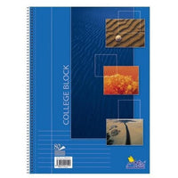 Lined School Notebook College Block, 80 Sheets | various formats — image 1