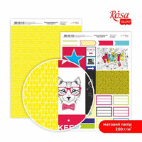 Color Style Scrapbooking Paper A4 – No. 8