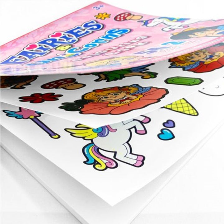 Coloring Book with Stickers, image 1
