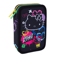 Colorino 2-Tier Filled Pencil Case Jumper 2 Hello Kitty – Hello Kitty Neon Black