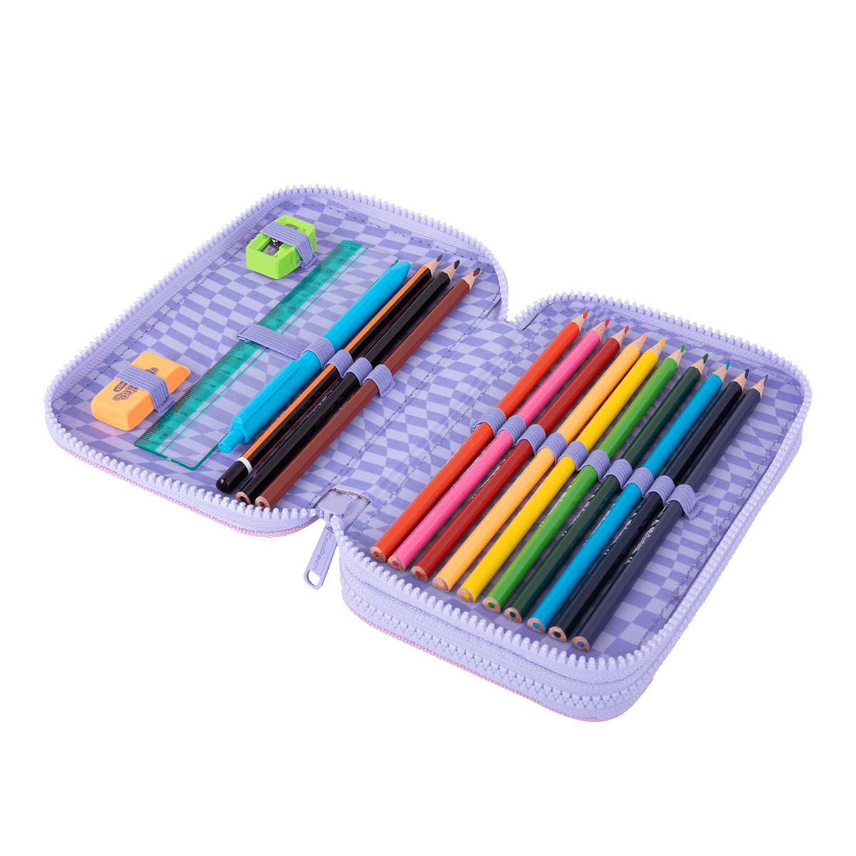 Colorino 2-Tier Filled Pencil Case Jumper 2 Hello Kitty