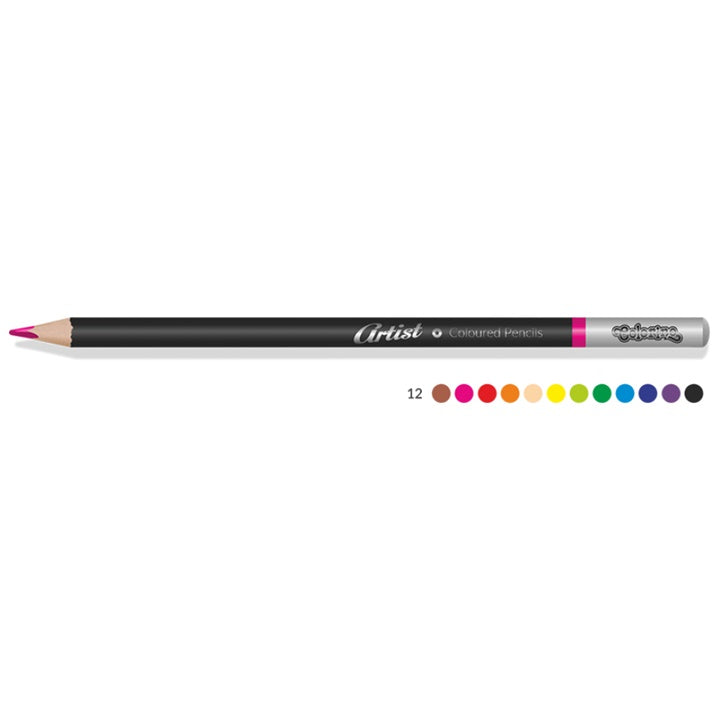 Colorino Artist Round Colored Pencils, Set of 12, image 2