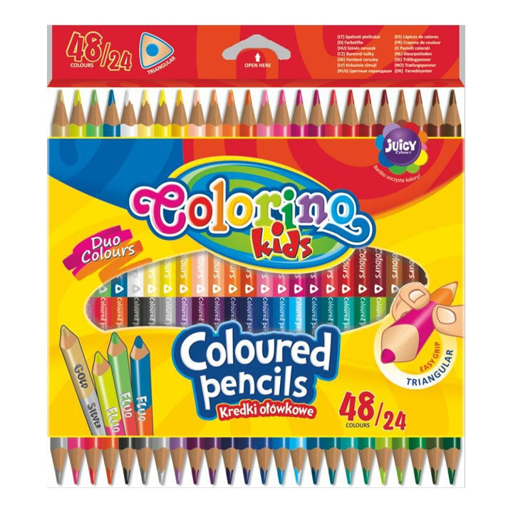 Colorino Double-Sided Colored Pencils, 24 pcs — image 1