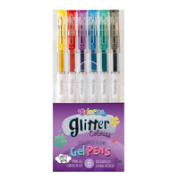 Colorino Glitter Gel Pens, Set of 6 — image 1