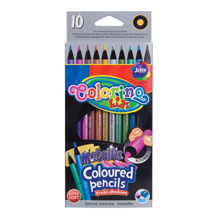 Colorino Metallic Colored Pencils, Set of 10 — image 1