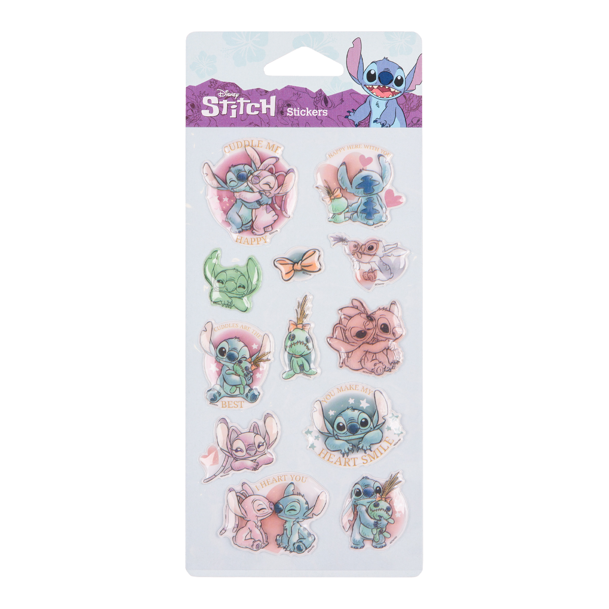 Colorino Pop-Up Stickers Stitch Pastel 3 - 1 pc