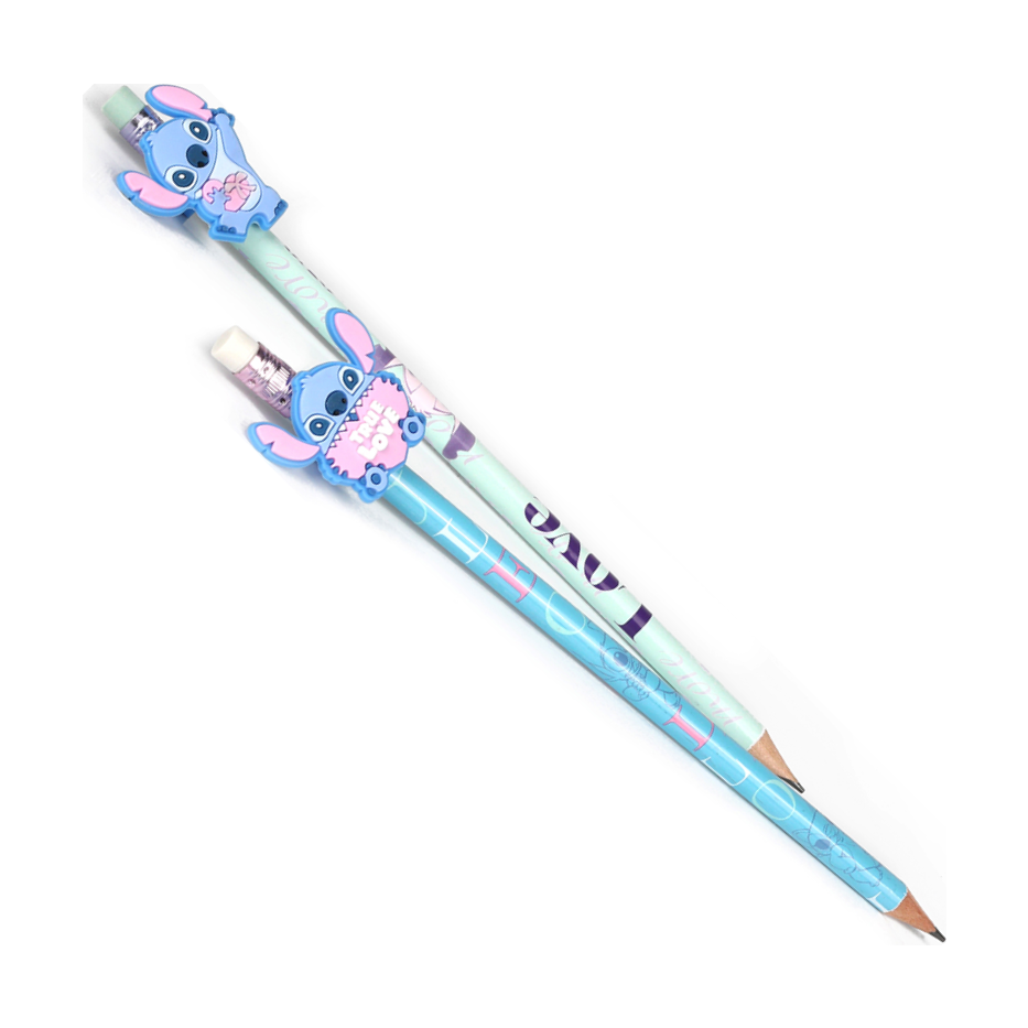 Colorino Stitch Pastel Graphite Pencil with White Eraser - 1 pc