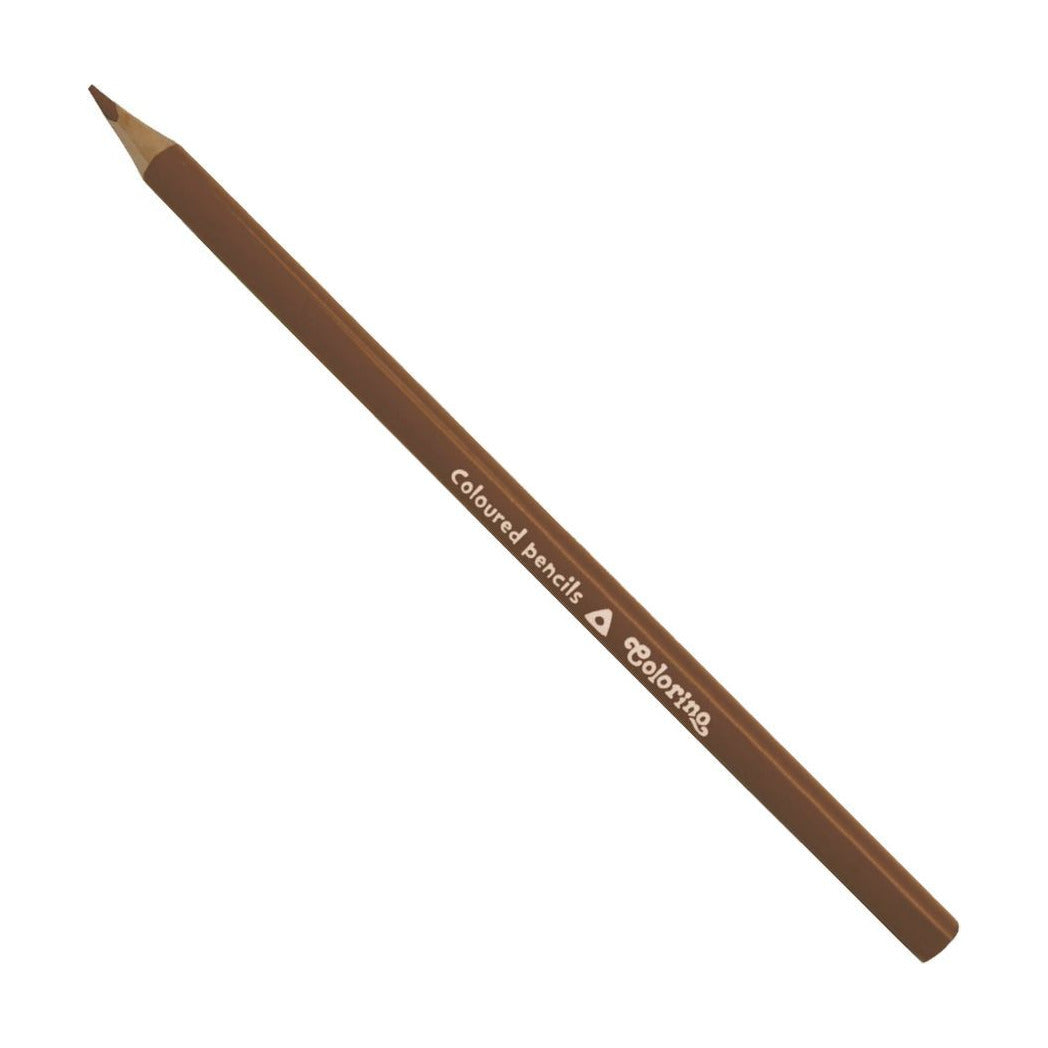 Colorino Triangular Colored Pencil / 1 pc – Brown