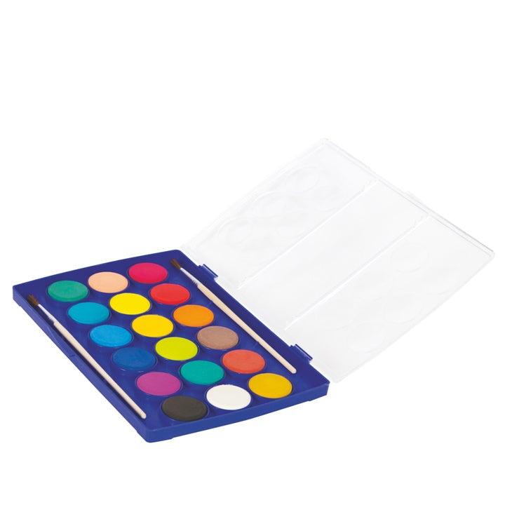 Colorino Watercolors, 18 pcs