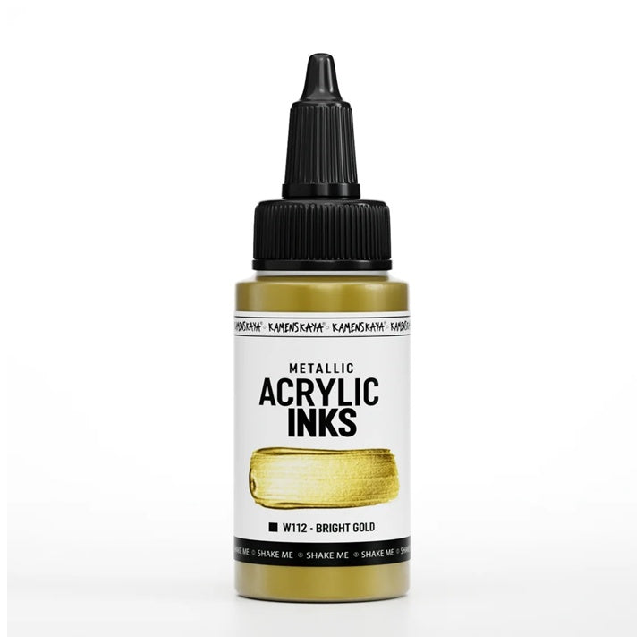 Concentrated Metallic Acrylic Ink - 30 ml | various shades — image 4