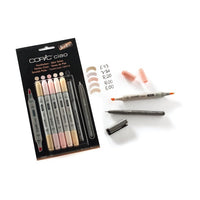 COPIC Ciao Skin Tones Marker Set of 5+1