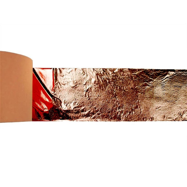 Copper Metallic Foil Roll 2.5 cm x 50 m, image 3