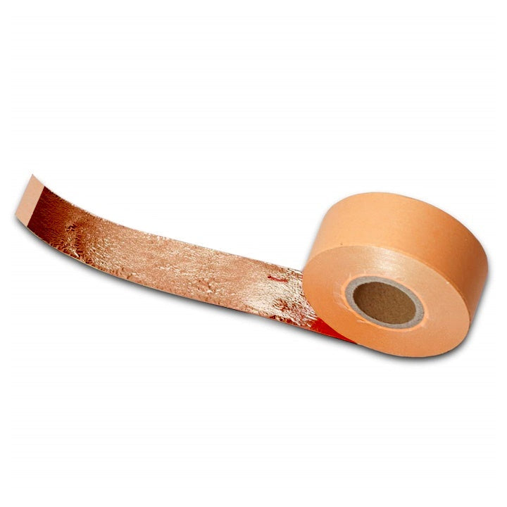 Copper Metallic Foil Roll 2.5 cm x 50 m, image 1
